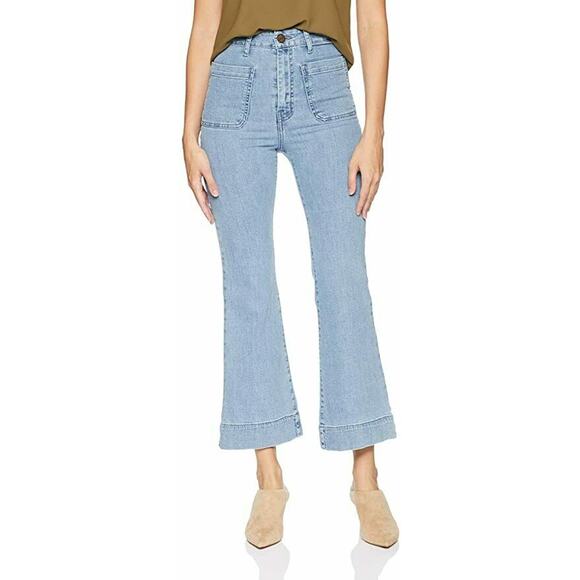 Show Me Your Mumu Cropped Farrah‎ Trouser Jeans - Picture 1 of 8